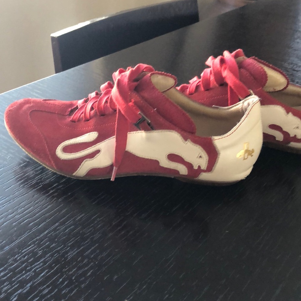 Vintage Puma bowling shoe